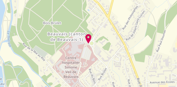 Plan de BOUBEZOUL Sihem, 40 Avenue Léon Blum, 60021 Beauvais