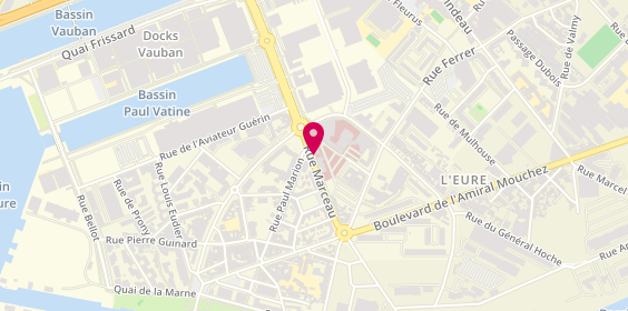 Plan de FOFANA Mahamadou, 36 Rue Marceau, 76600 Le Havre