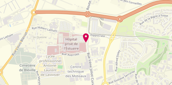 Plan de CAPELLA-ALLOUC Sylvie, 505 Rue Irene Joliot Curie, 76620 Le Havre