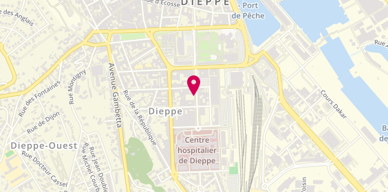 Plan de Pop Ionut-Ovidiu, Avenue Pasteur, 76202 Dieppe