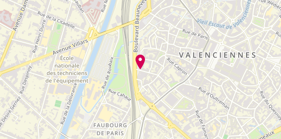 Plan de VINTI Dorina, 20 Rue du Grand Bruille, 59300 Valenciennes