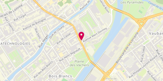 Plan de DOMONT Clémence, 110 Avenue de Dunkerque, 59000 Lille