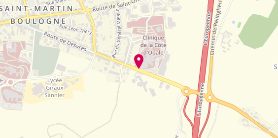 Plan de LUISIN Marion, 171 Route de Desvres, 62280 Saint-Martin-Boulogne
