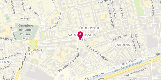 Plan de D'HOLLANDER Justine, 359 Rue de la République, 59430 Saint-Pol-Sur-Mer